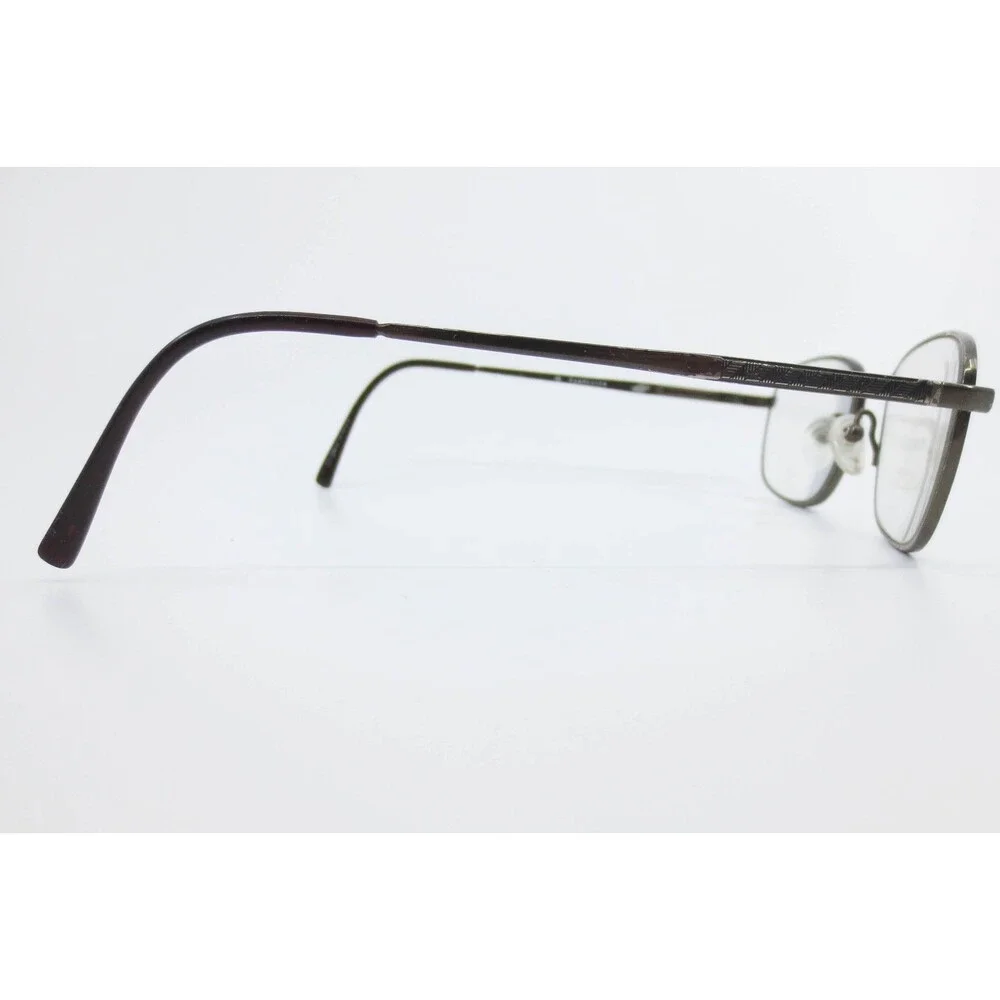 Van Heusen Bern Tan Metal Rectangular Eyeglass Frames 54-19-140 Mens Womens
